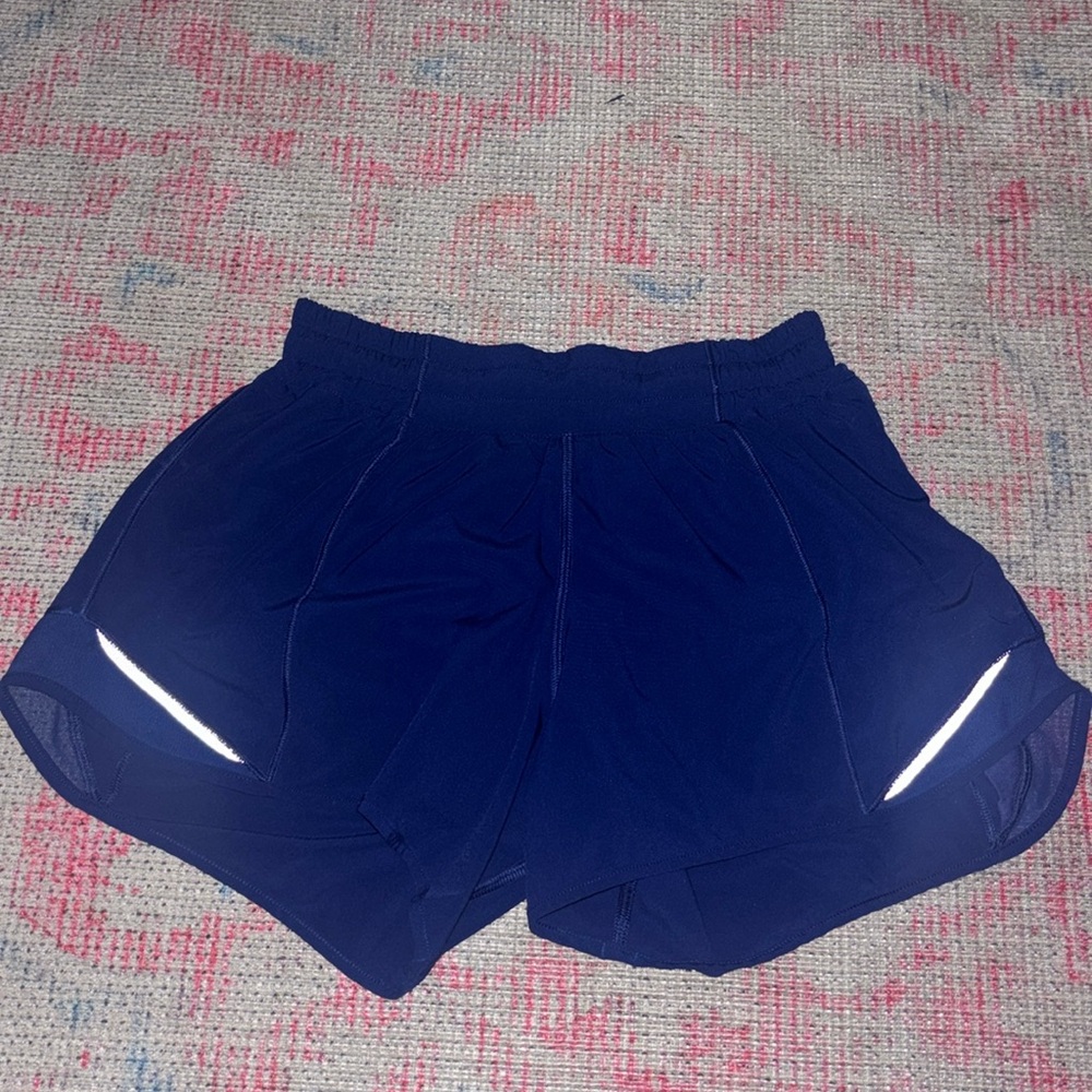 Royal Blue Hotty Hot 4” shorts
